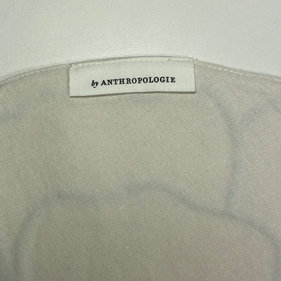 NWT Anthropologie Eleni Embroidered Flower Placemat color: sky - 14.25” x 14.25” - Picture 4 of 9